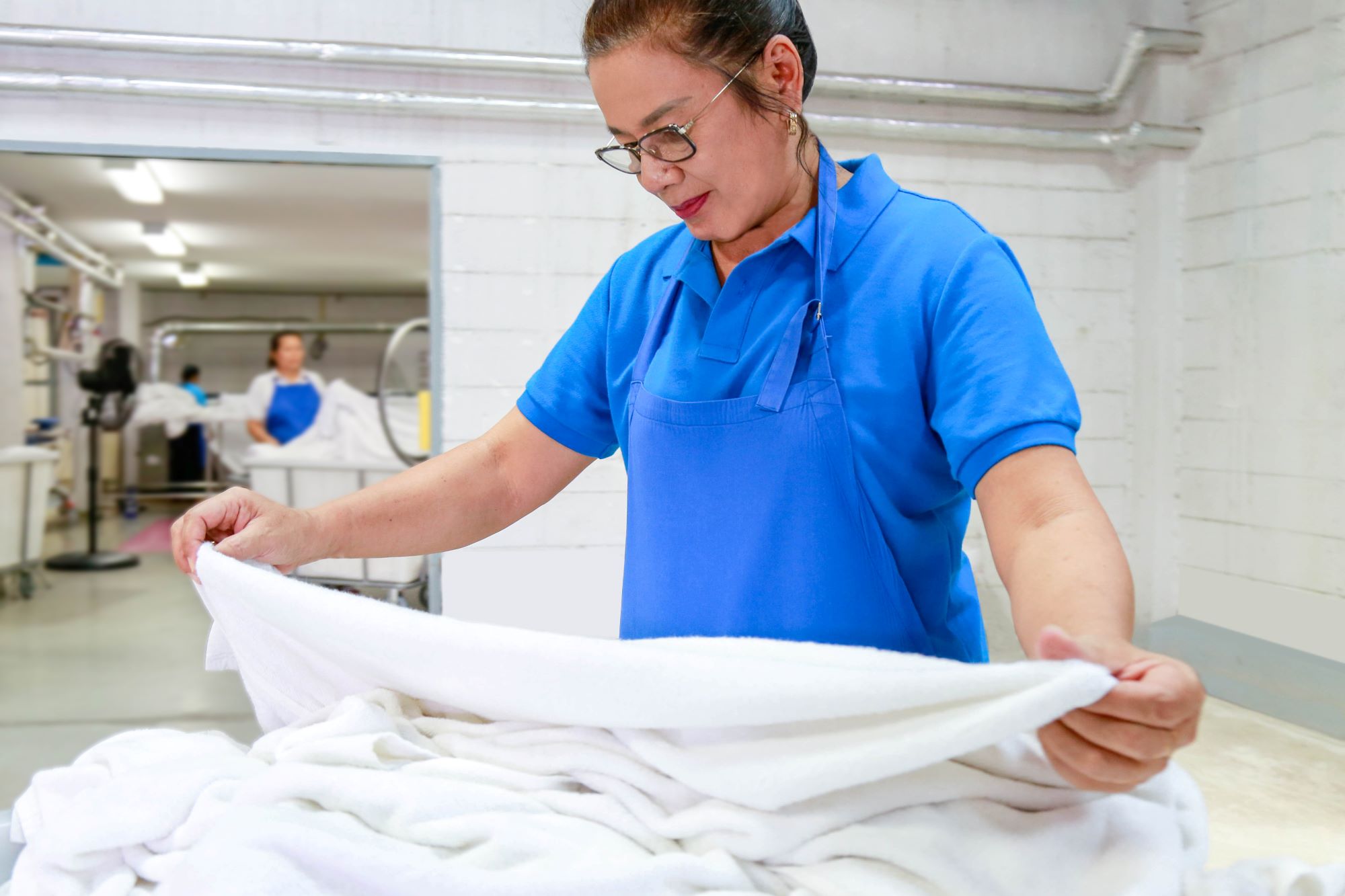 Commercial Laundry Shutterstock 1843815235