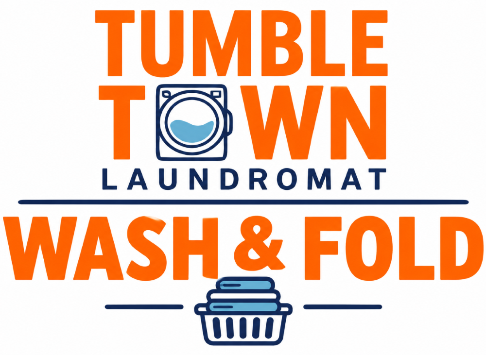 Tumble Town Wash & Fold Sign (2)
