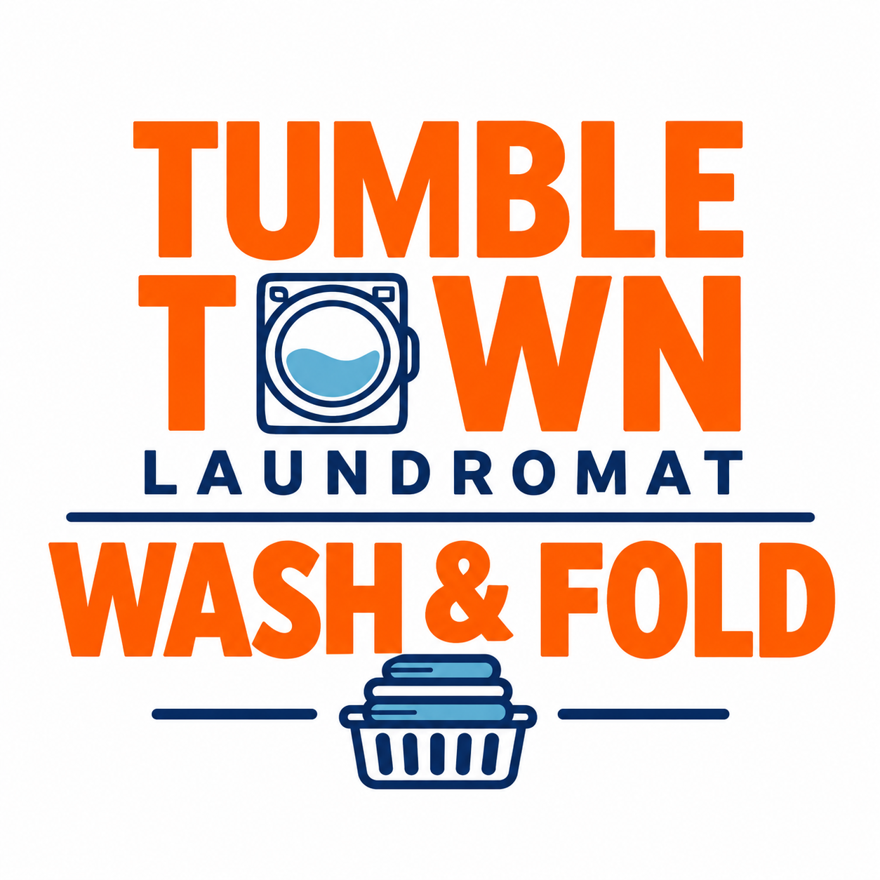 Tumble Town Wash & Fold Logo